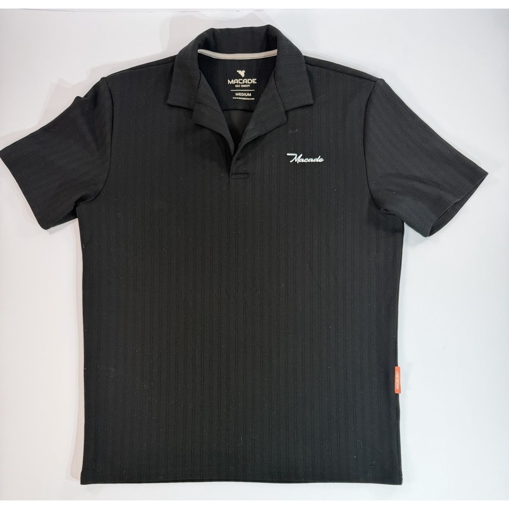Macade Men's Black Polo Shirt